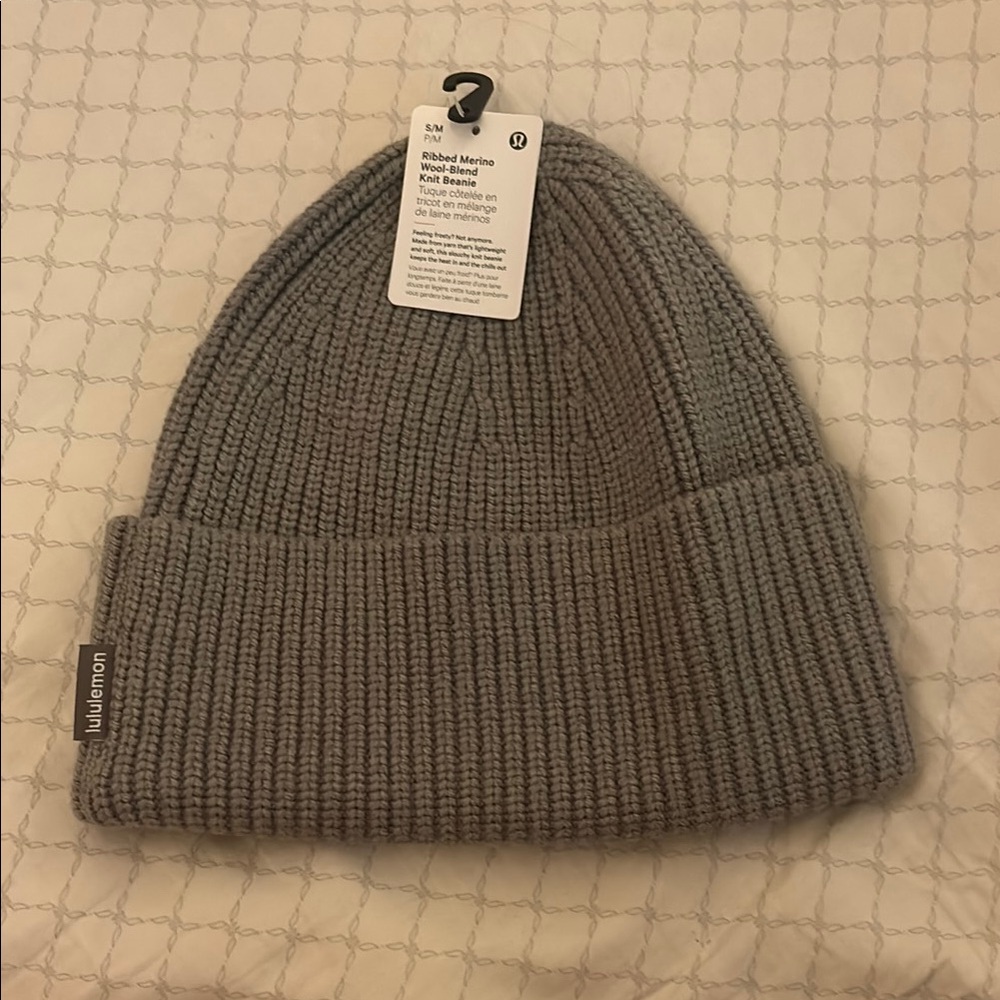 Lululemon Gray Knit Beanie